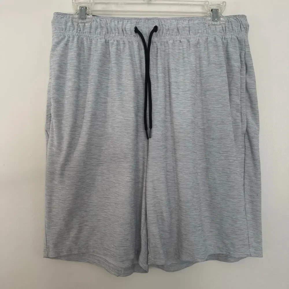 Old Navy Active Breathe-On Gray Heather Athletic Shorts